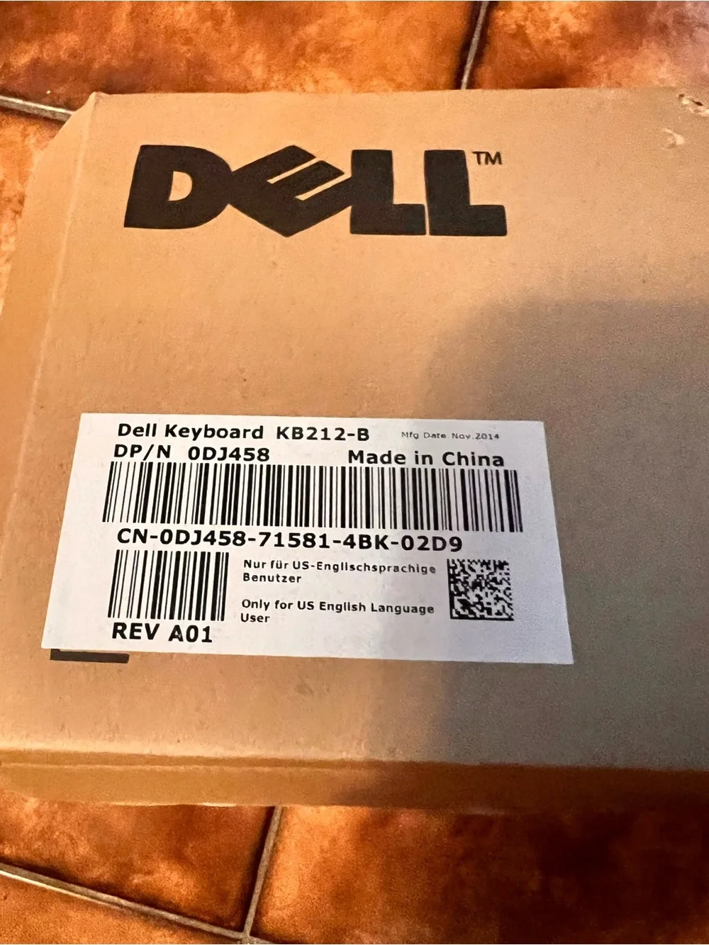 Dell Branded Keyboard